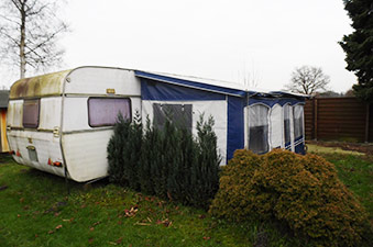 Parzelle Räumung Beispiel Schweiz 1