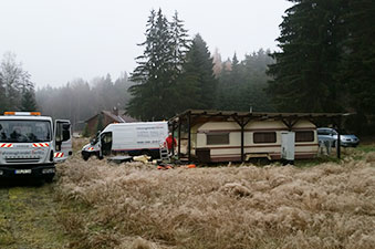 Parzelle Räumung Beispiel Bayern 1