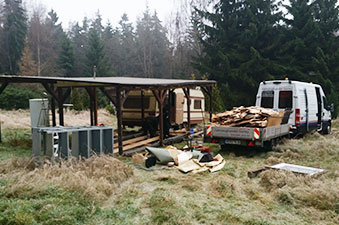 Parzelle Räumung Beispiel Bayern 3