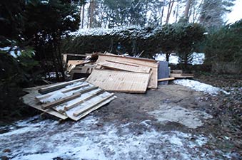 Parzelle Räumung Beispiel Jeversen 10