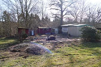 Parzelle Räumung Beispiel Bayern 8