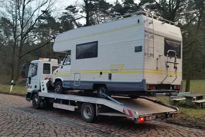 Beispiel Wohnmobil Transport 2